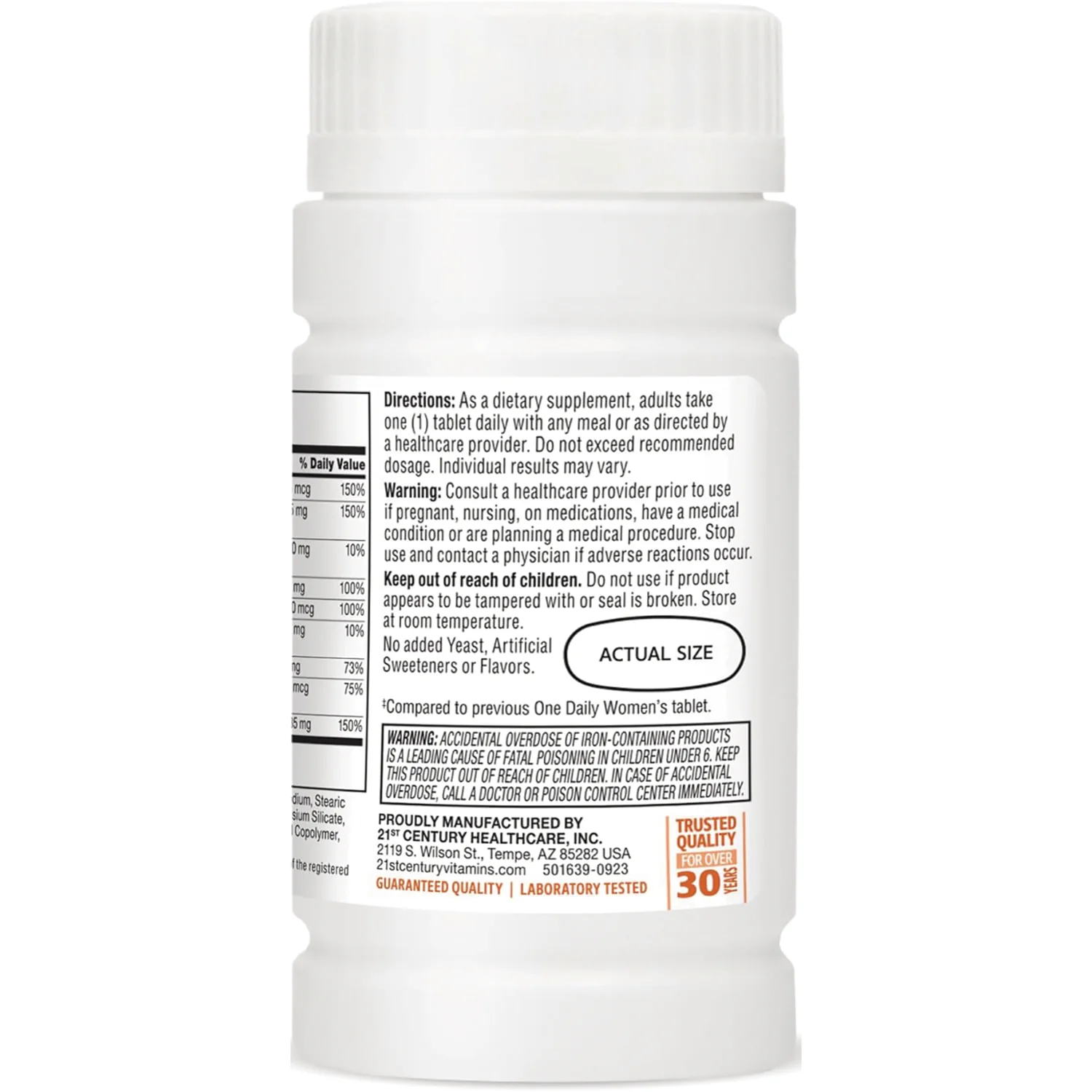 One Daily Women's Multivitamin/Multimineral - Image 3