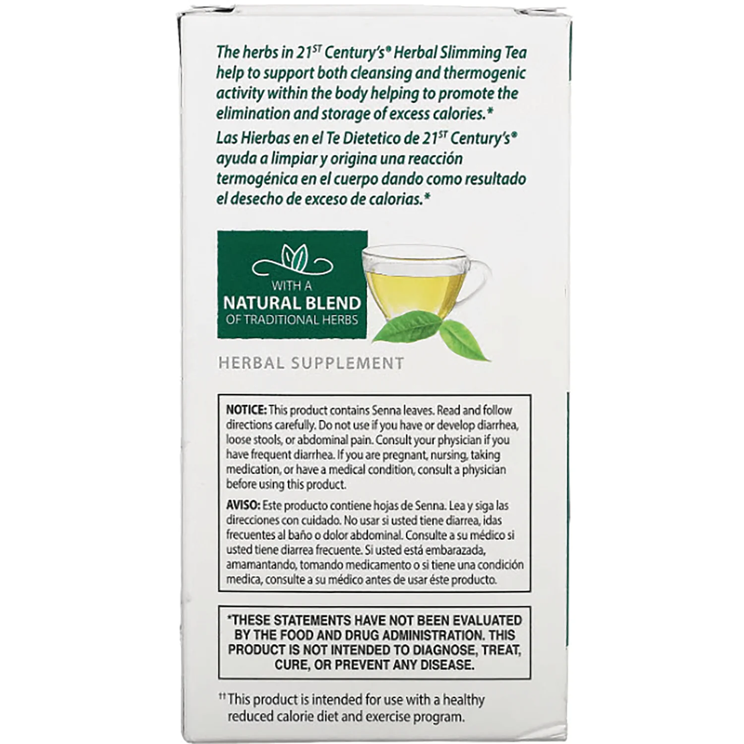 Herbal Slimming Tea - Green Tea - Image 3