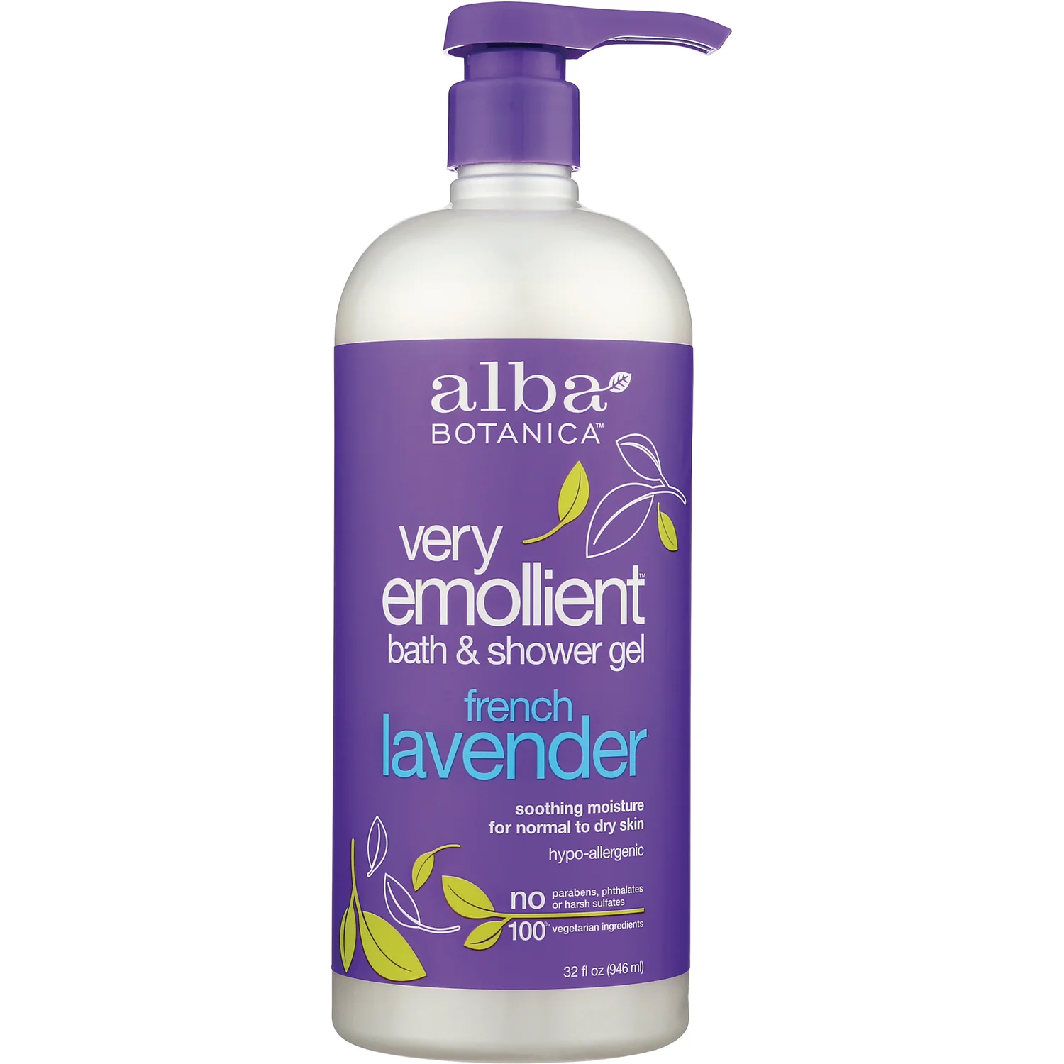 Very Emollient Bath & Shower Gel - French Lavender