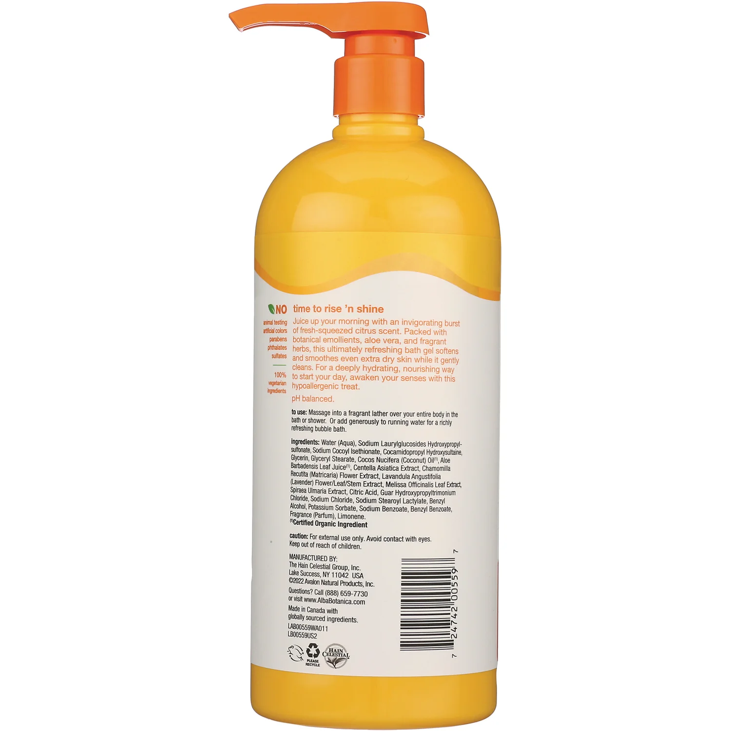 Very Emollient Body Wash - Island Citrus - Image 2