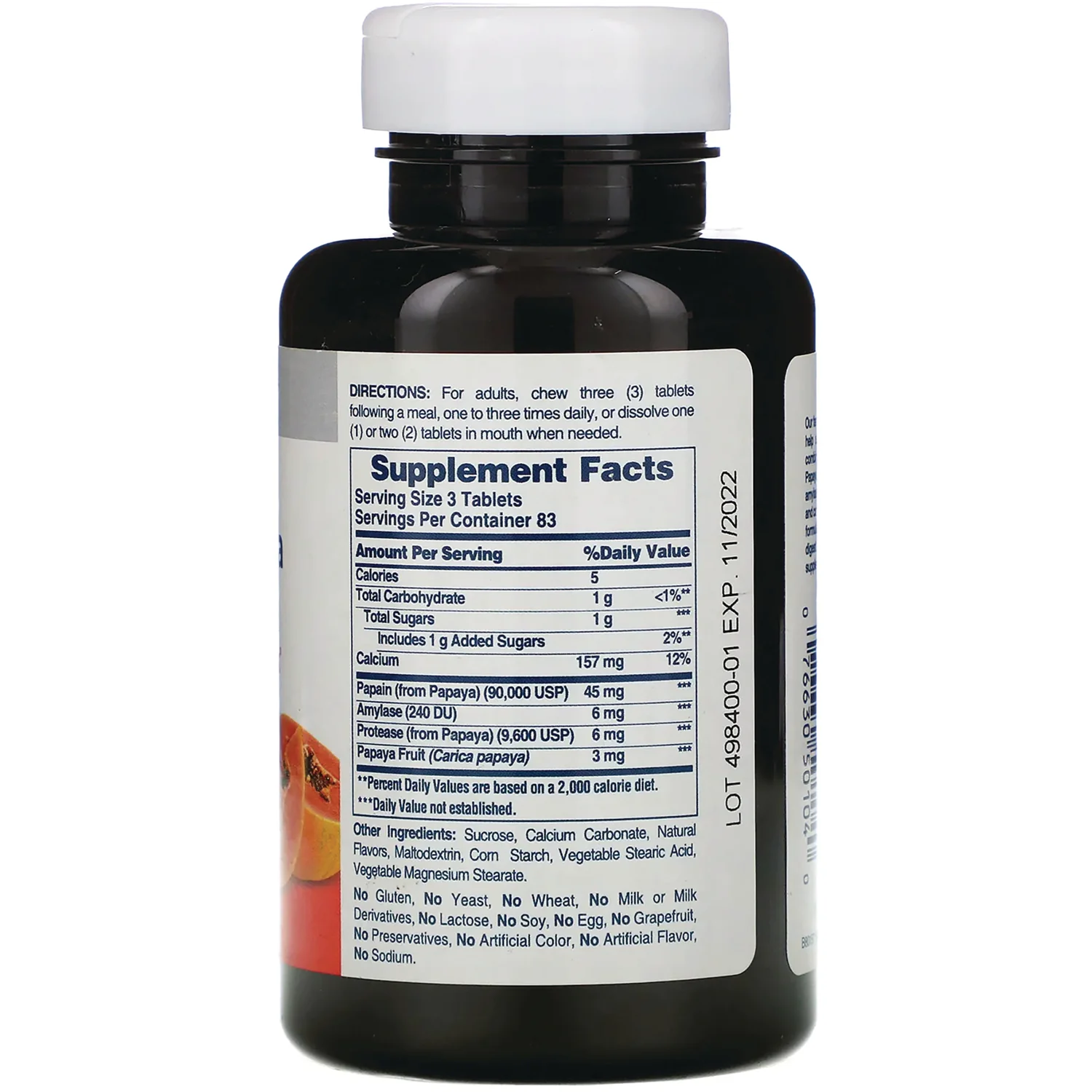 Chewable Original Papaya Enzyme - Image 2