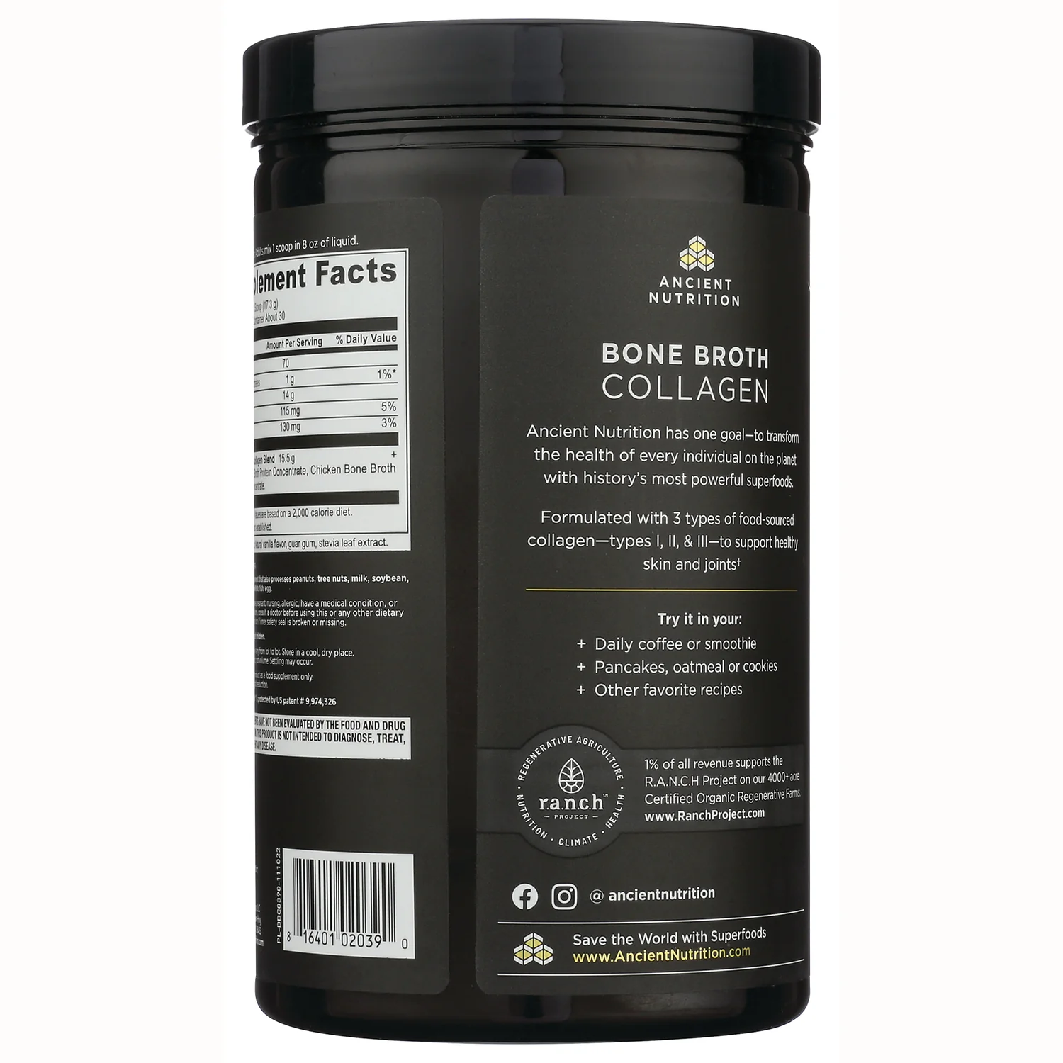 Bone Broth Collagen - Vanilla - Image 3