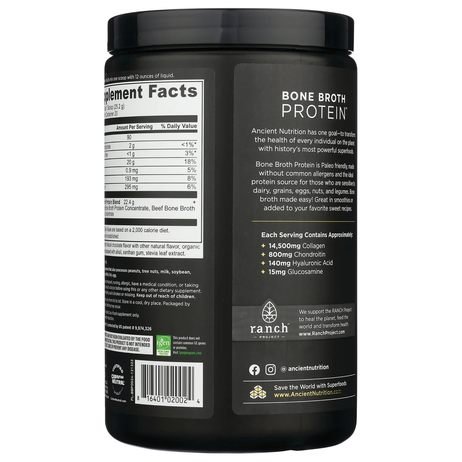Bone Broth Protein - Chocolate - Image 3