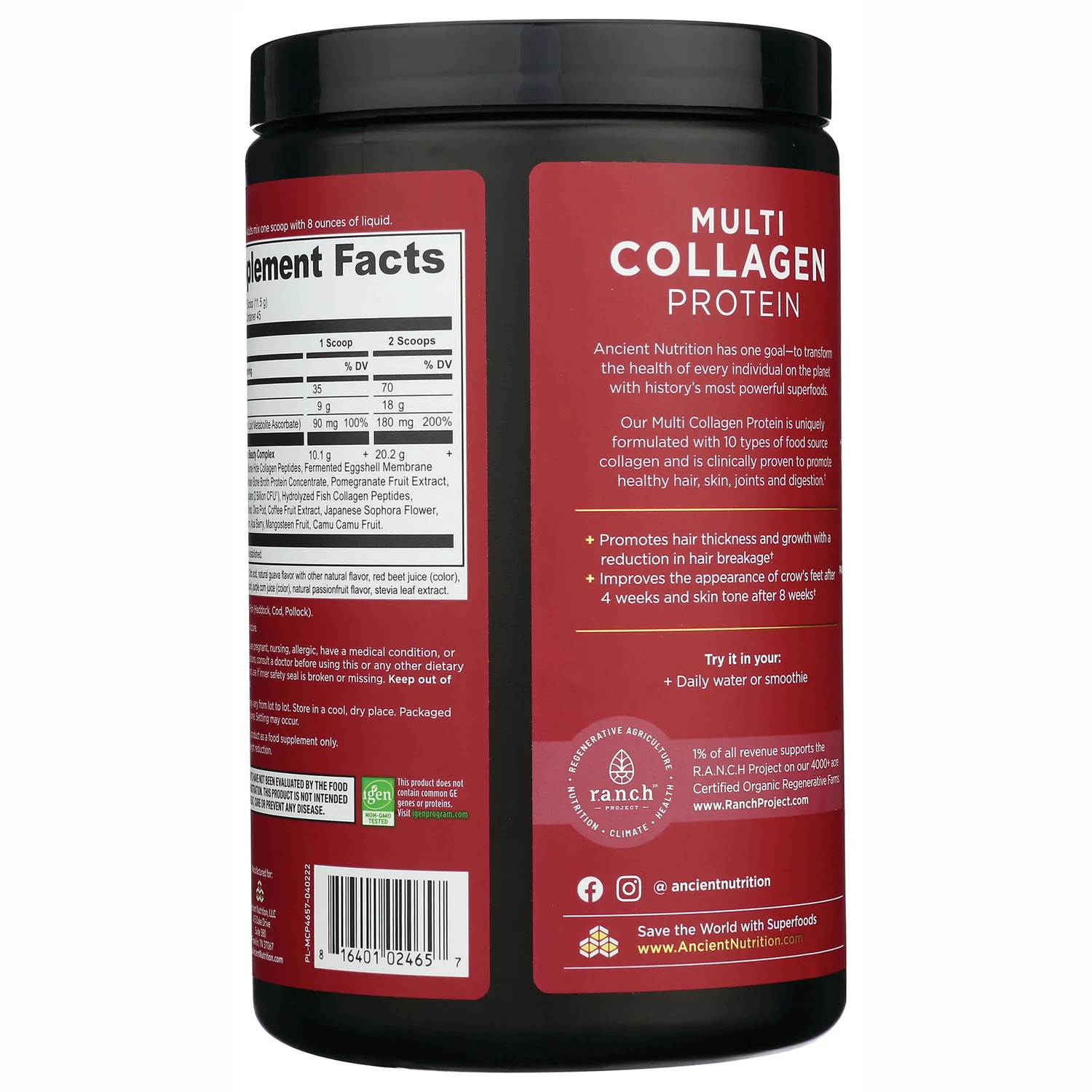 Multi Collagen Protein Beauty Within - Guava Passionfruit - Image 3