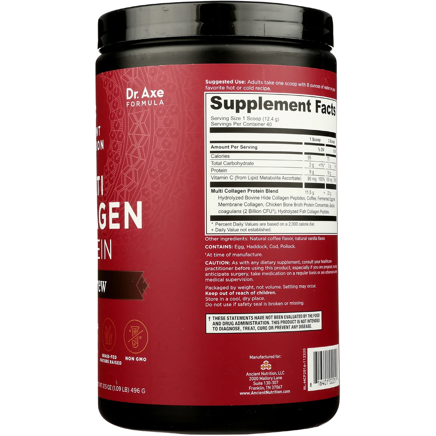 Multi Collagen Protein - Cold Brew - Image 2