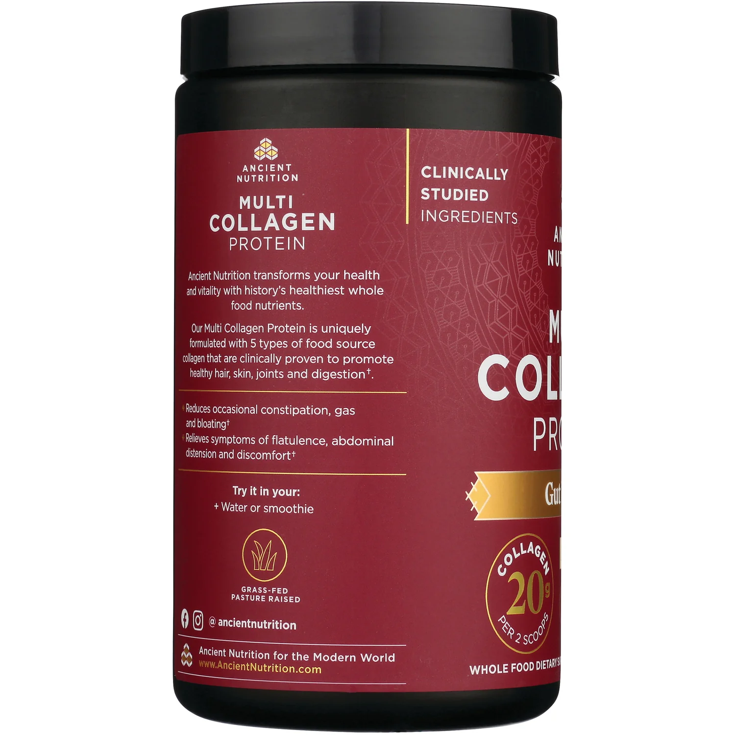 Multi Collagen Protein Gut Restore - Lemon Ginger - Image 4