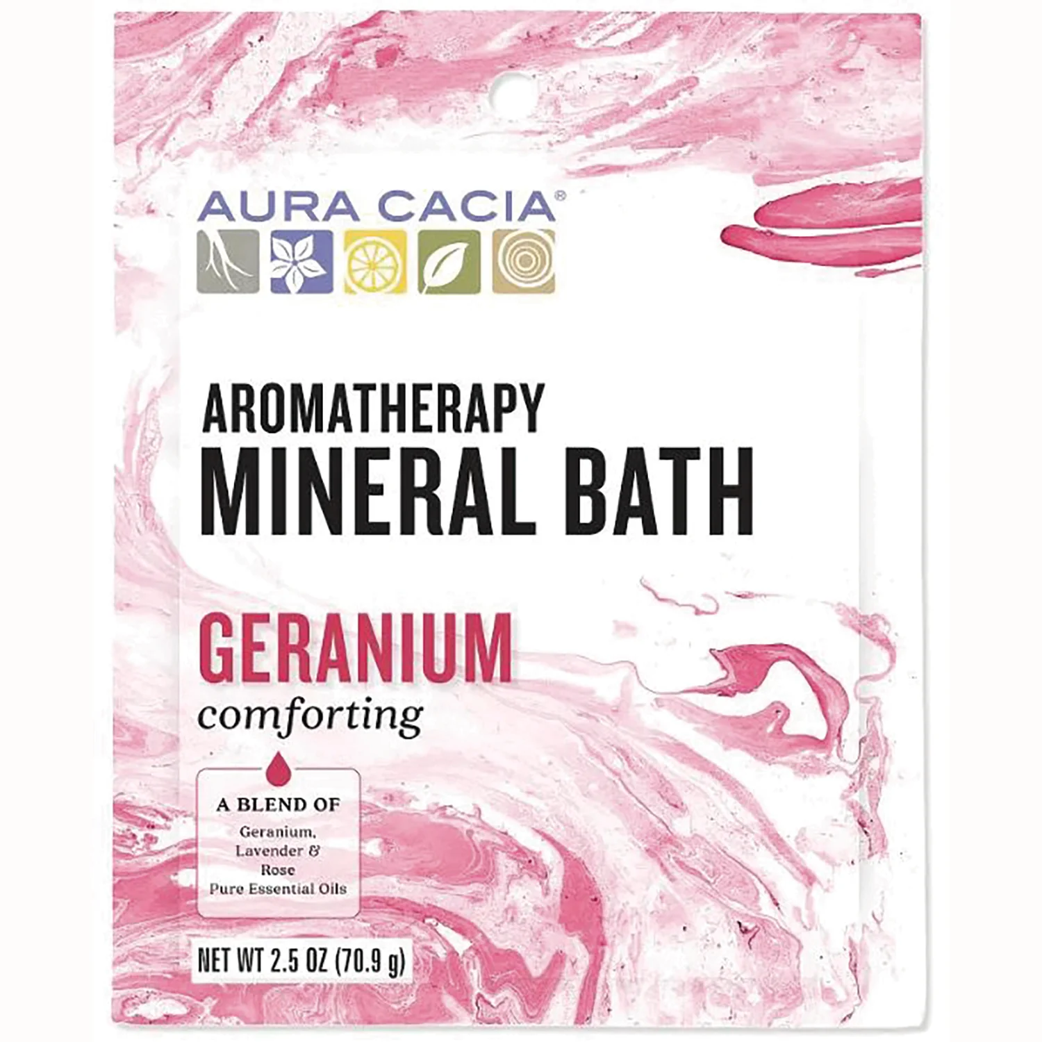 Aromatherapy Mineral Bath - Geranium