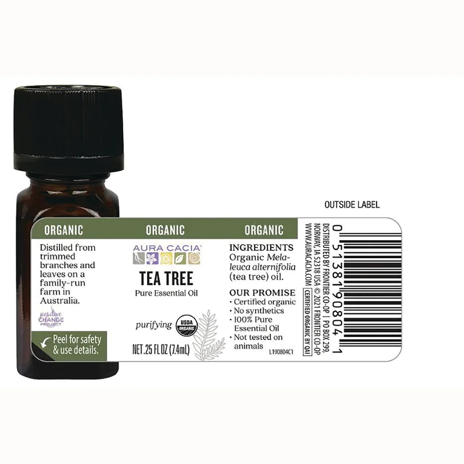 Organic Tea Tree Pure Essential Oil - Image 2