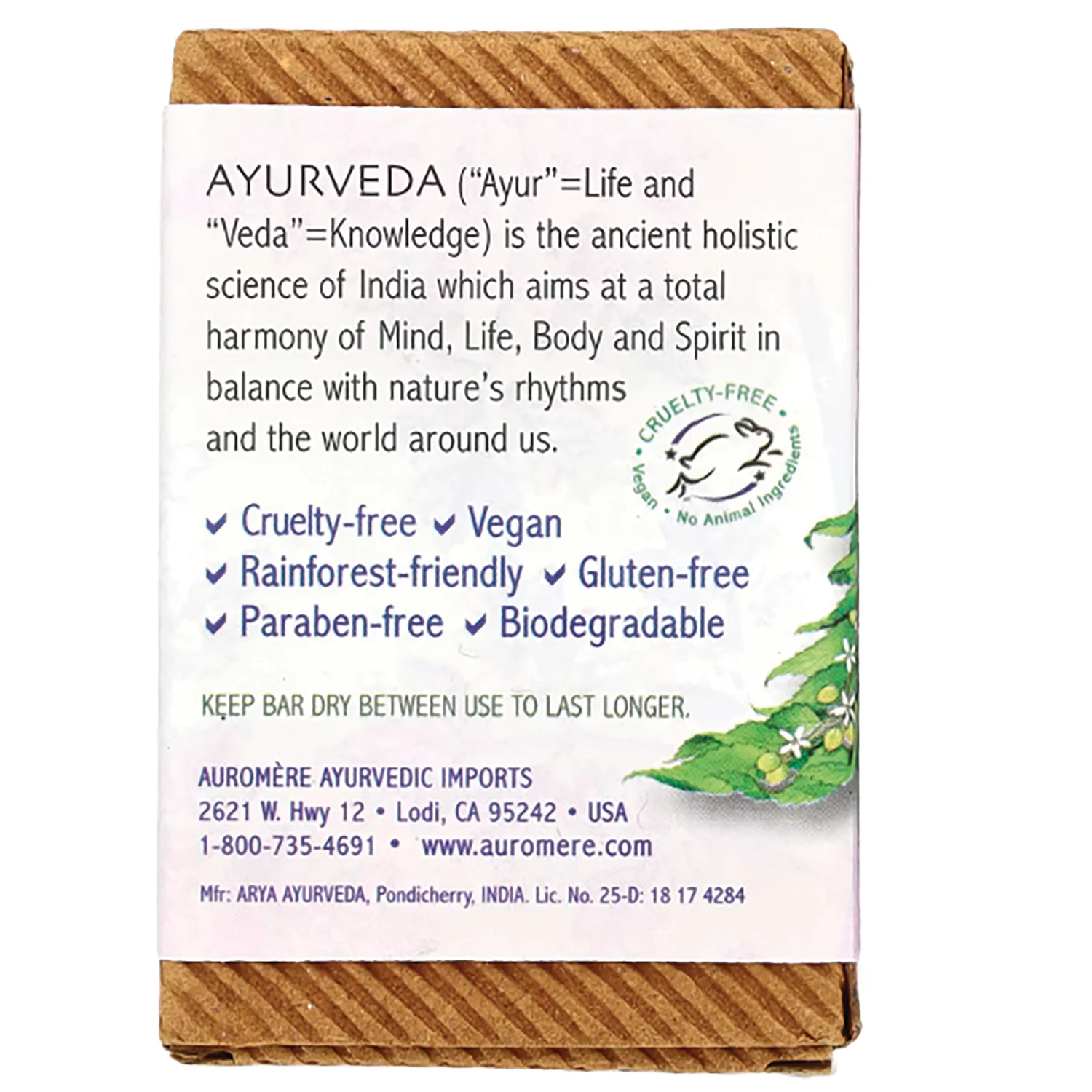 Ayurvedic Bar Soap Himalayan Rose - Image 3