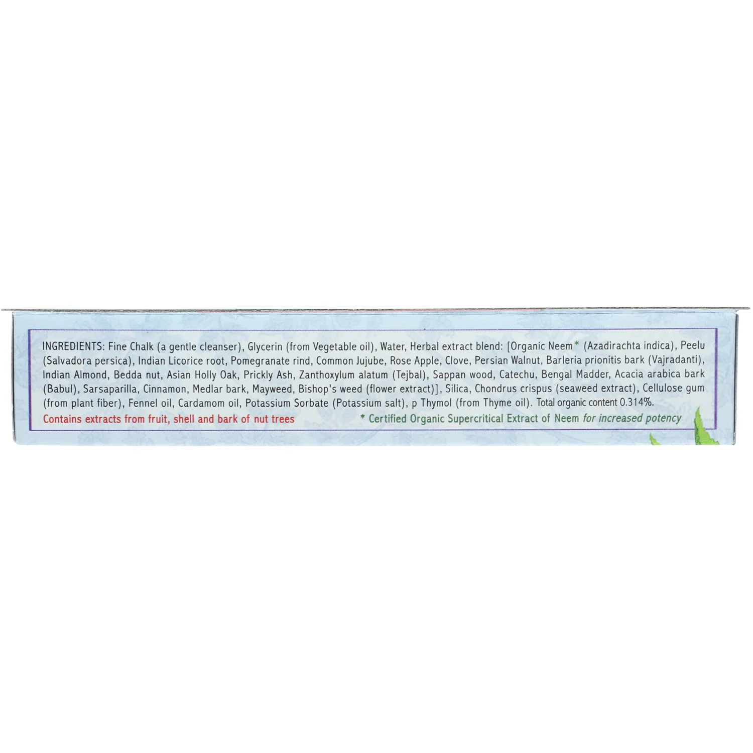 Herbal Toothpaste Non-Foaming Cardamom-Fennel - Image 2