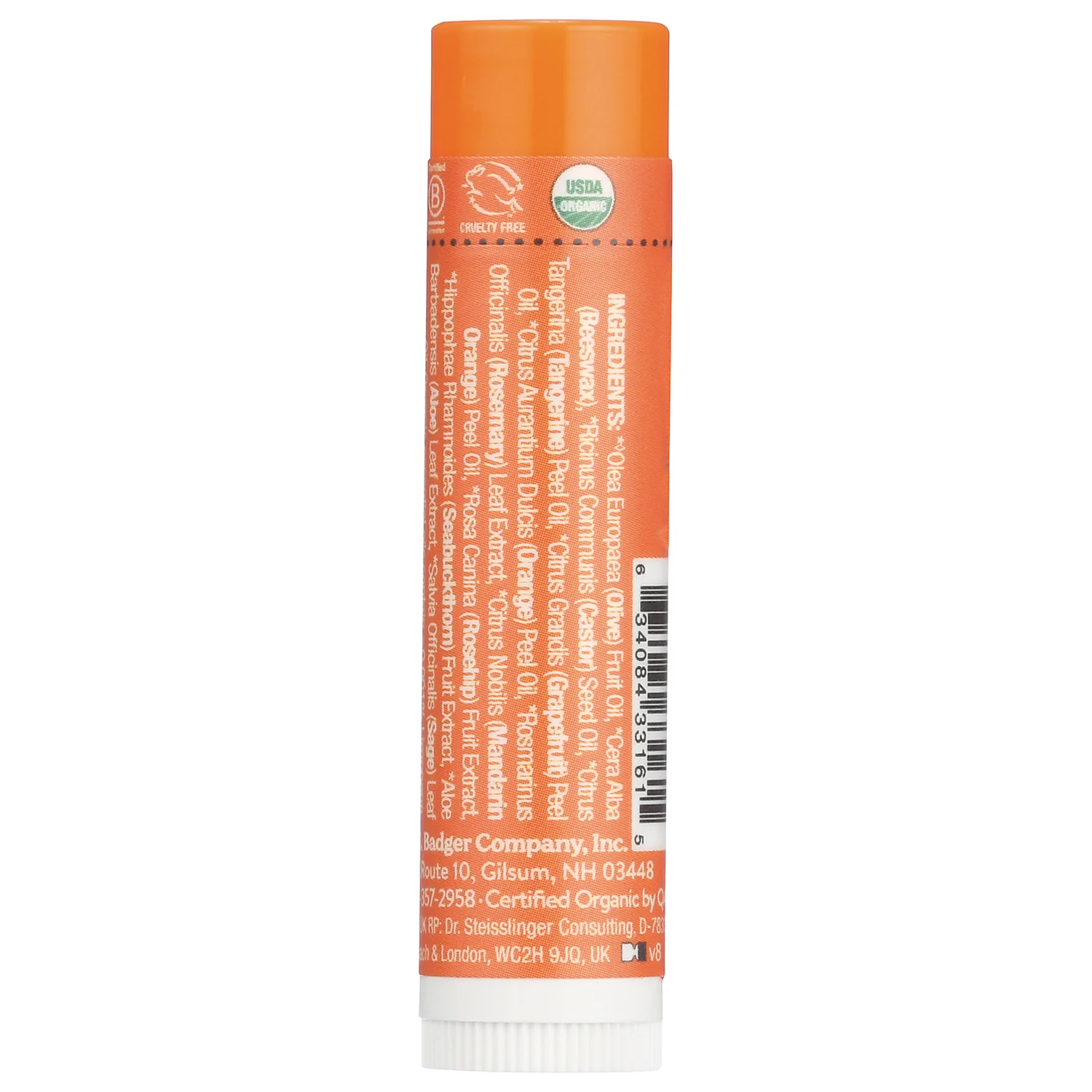 Organic Lip Balm - Tangerine Breeze - Image 3