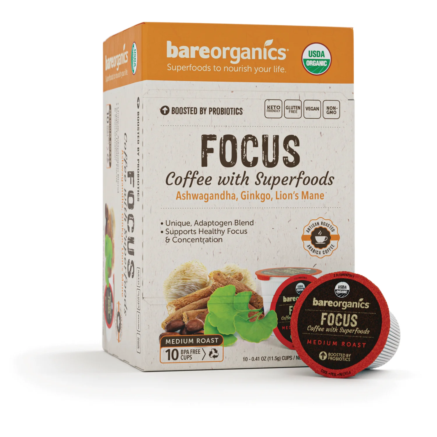 Focus Coffee with Superfoods