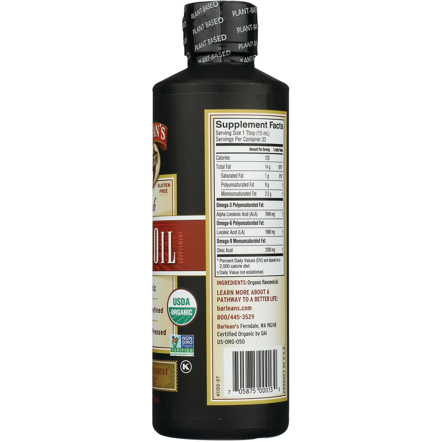 Organic Fresh Flax Oil - Image 2
