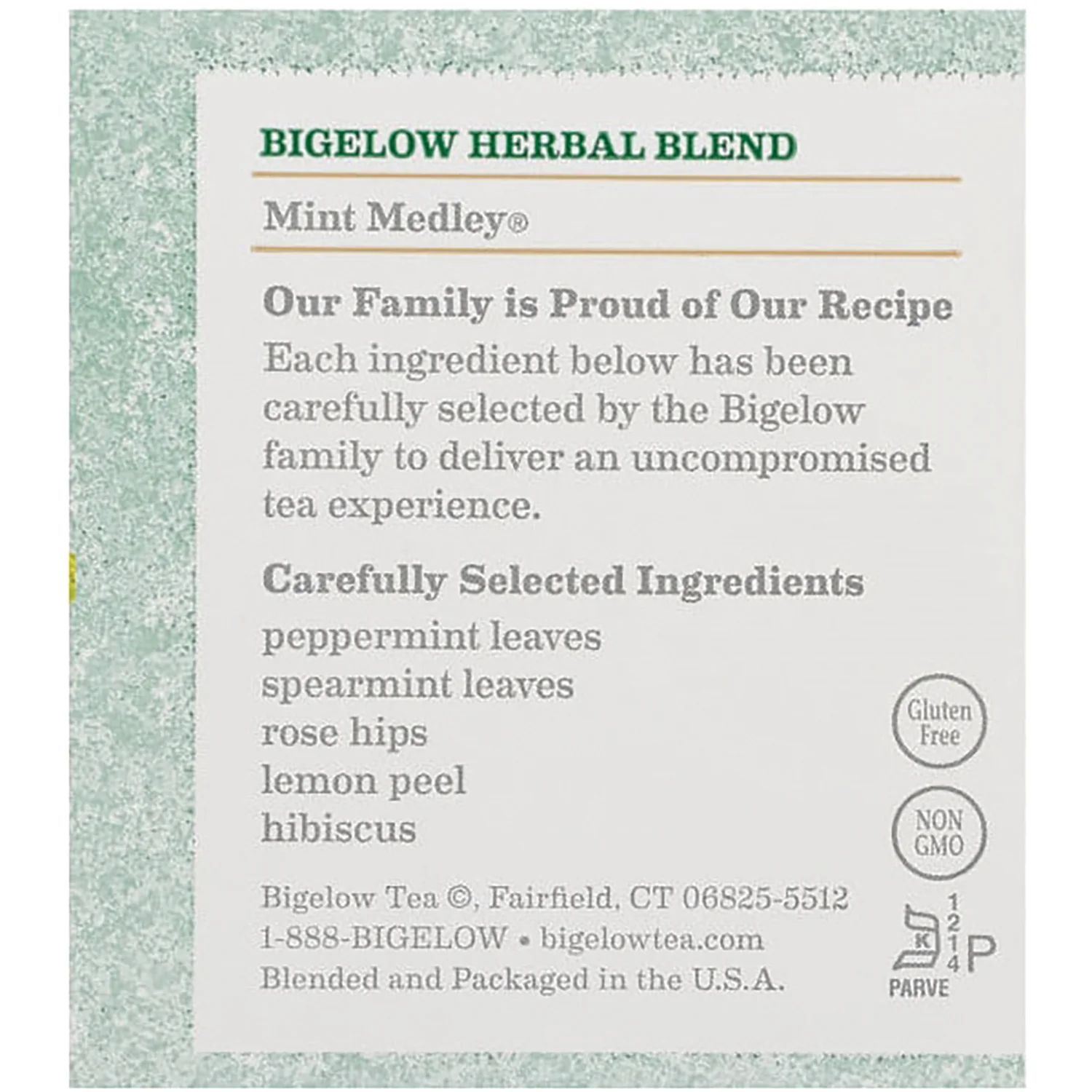 Mint Medley Herb Tea Spearmint & Peppermint - Image 2