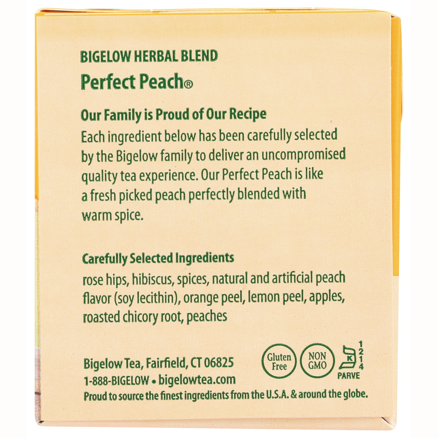 Perfect Peach Herbal Tea - Caffeine Free - Image 2