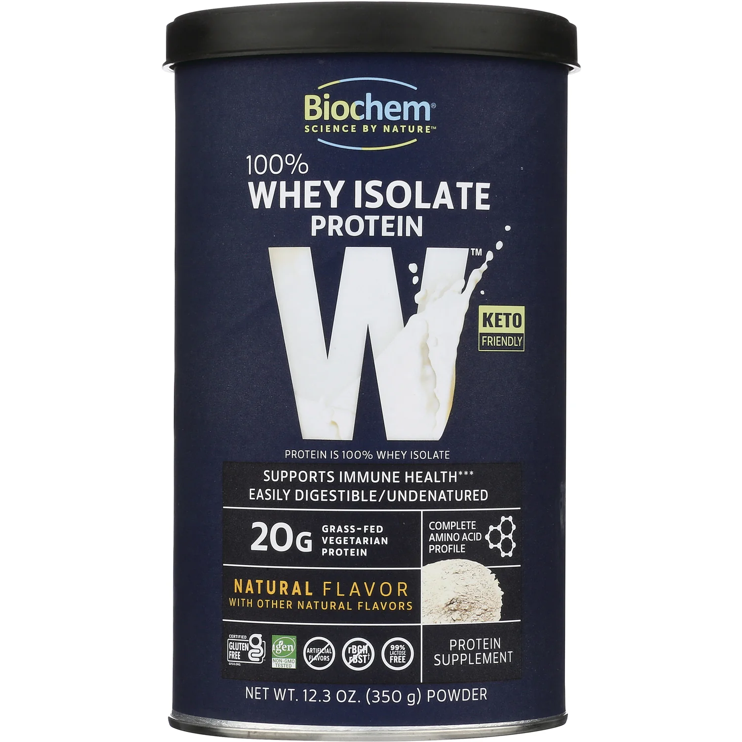 100% Whey Isolate Protein - Natural