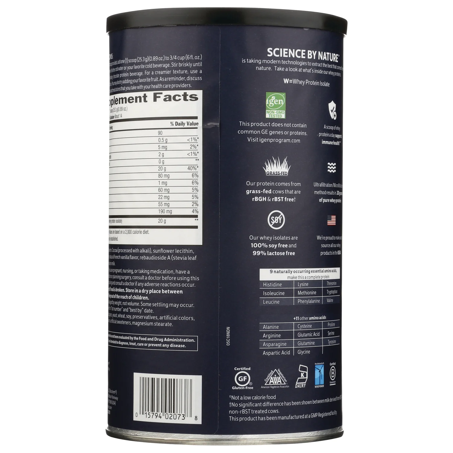 100% Whey Protein Sugar Free - Chocolate - Image 3