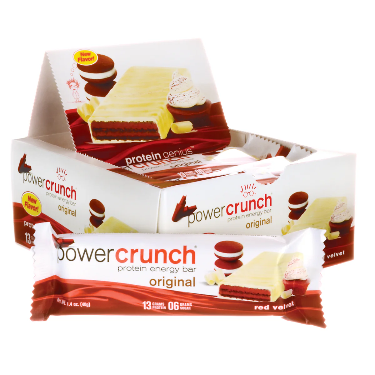 Power Crunch Protein Energy Bar - Red Velvet