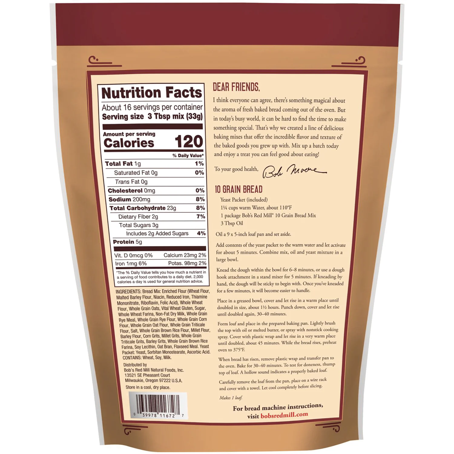 10 Grain Bread Mix - Image 2