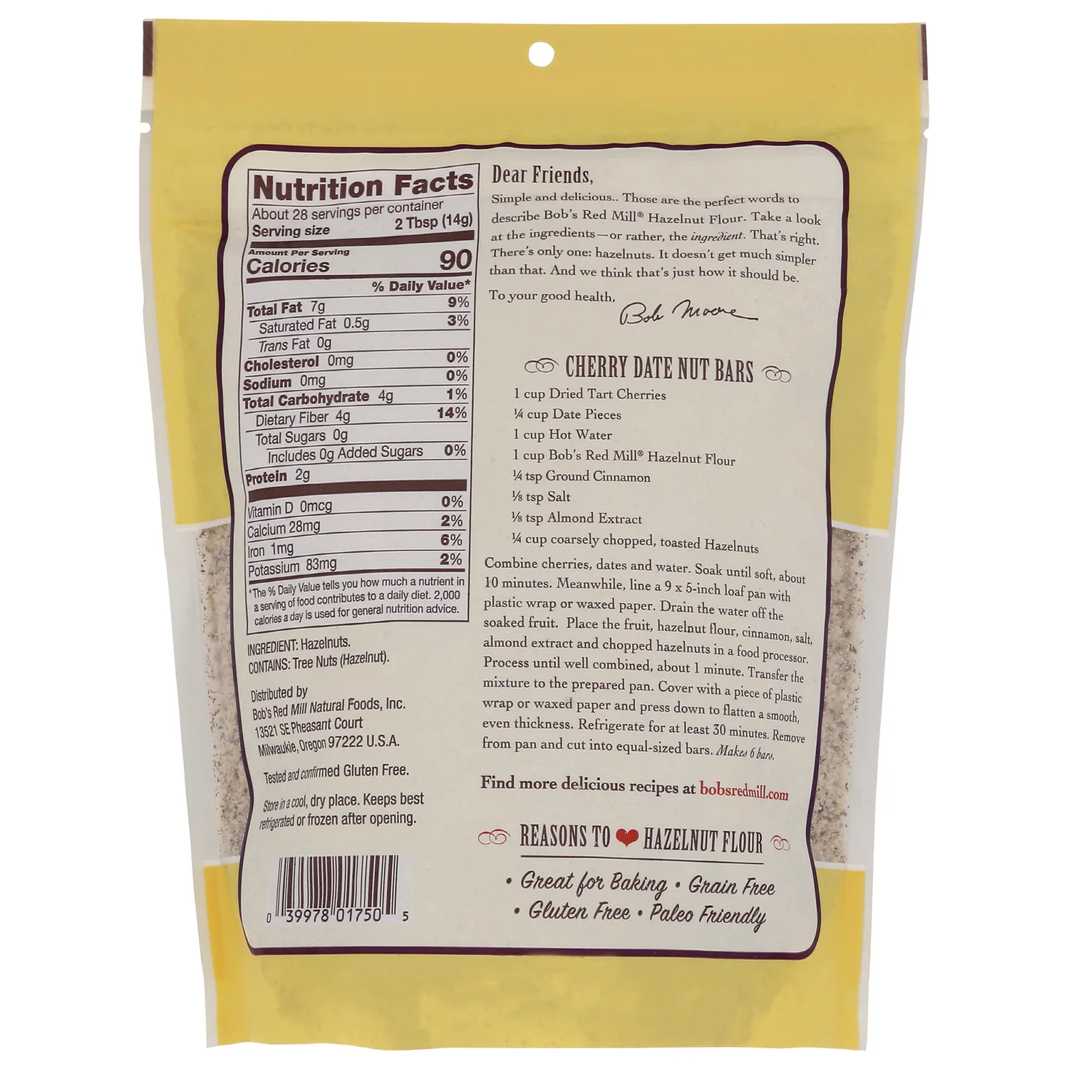 Finely Ground Hazelnut Flour - Image 2