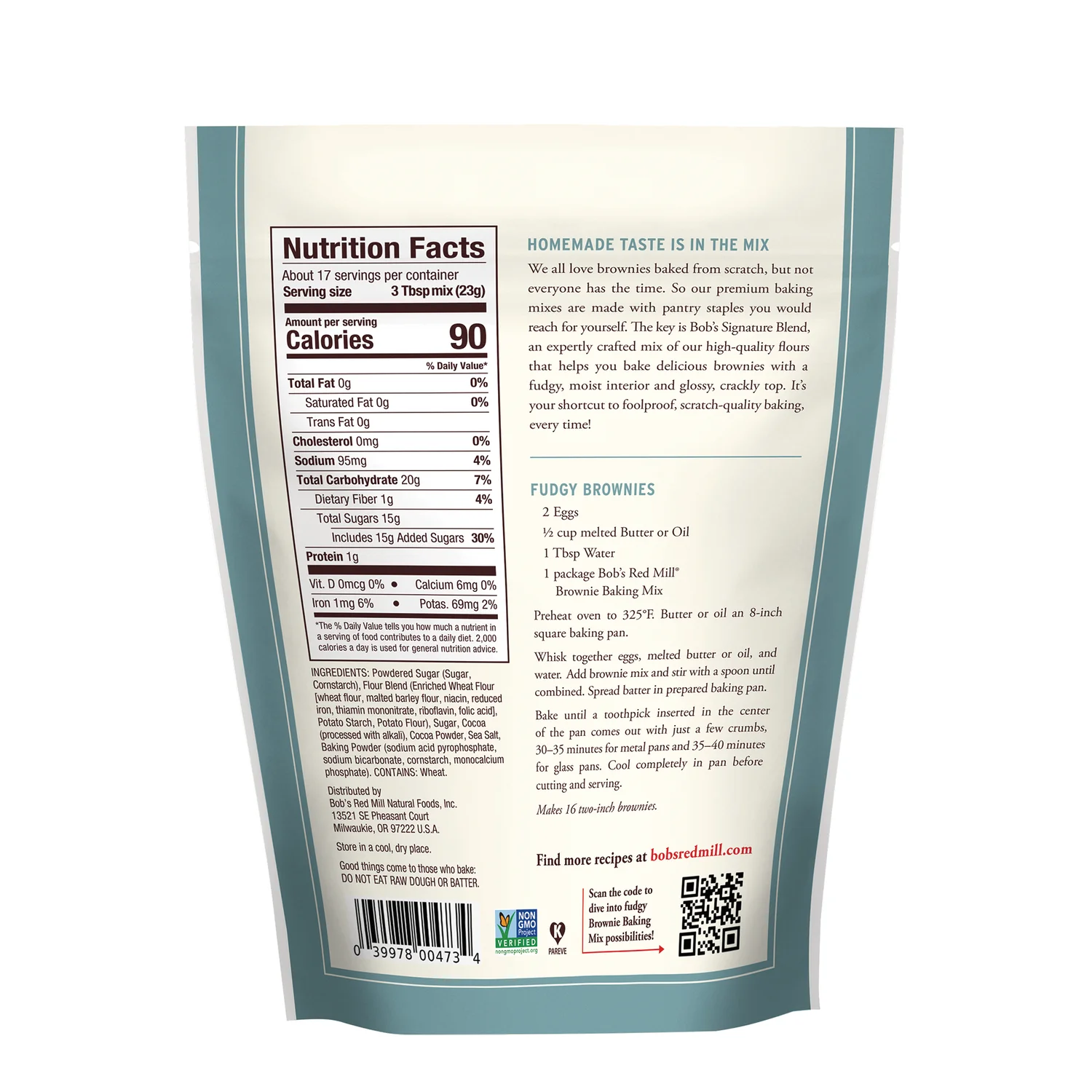 Fudgy Brownie Baking Mix - Image 2