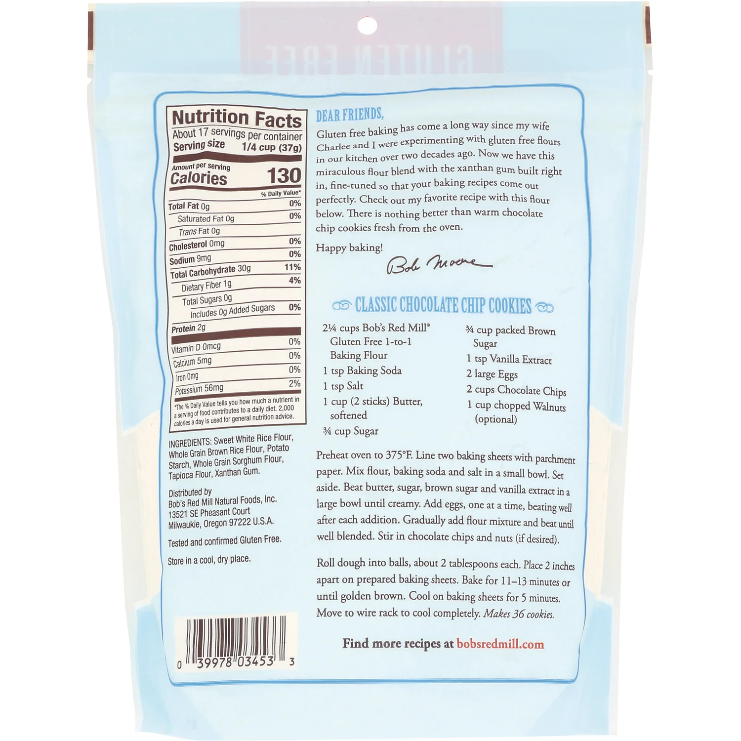 Gluten Free 1 to 1 Baking Flour - Image 2