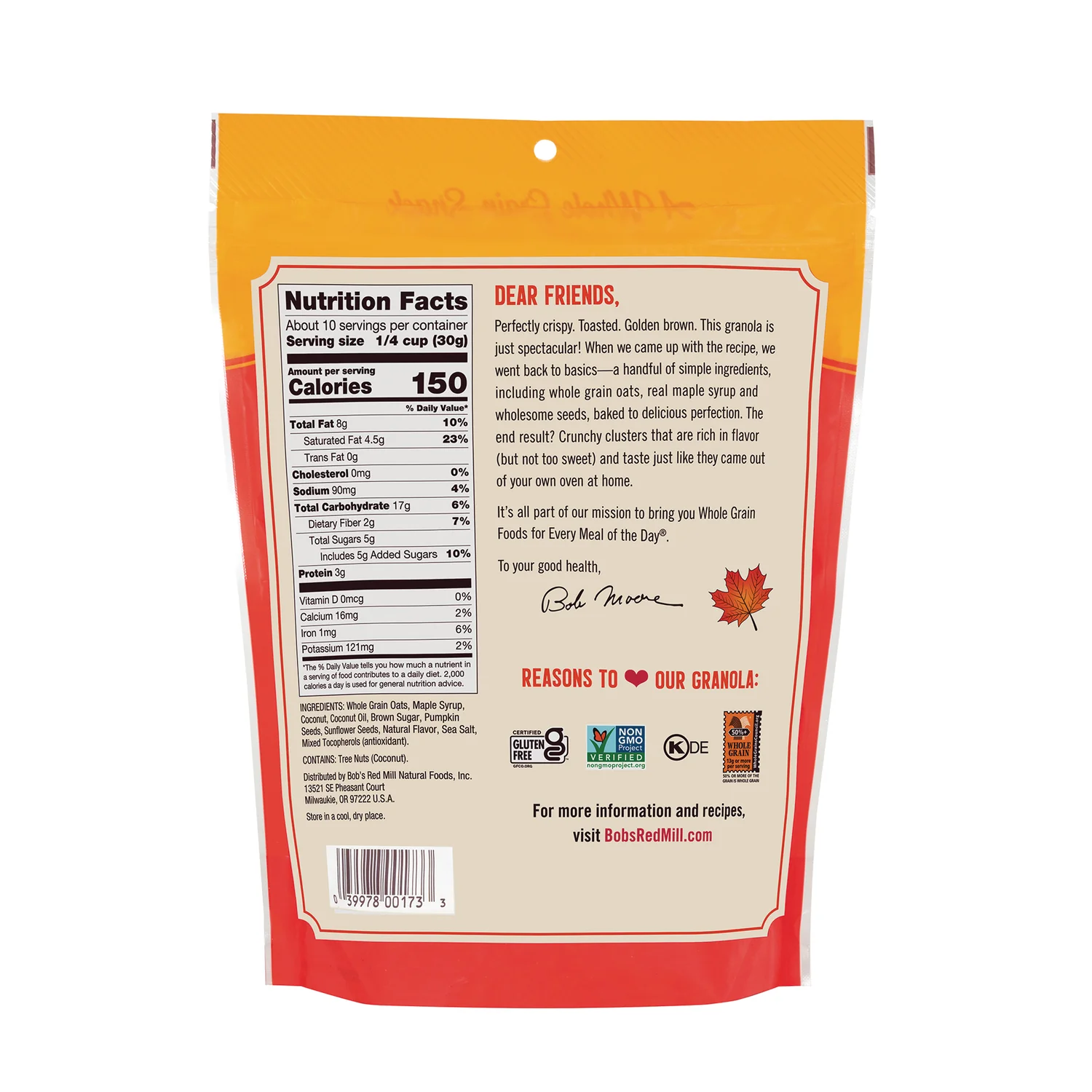 Homestyle Granola - Maple Sea Salt - Image 2