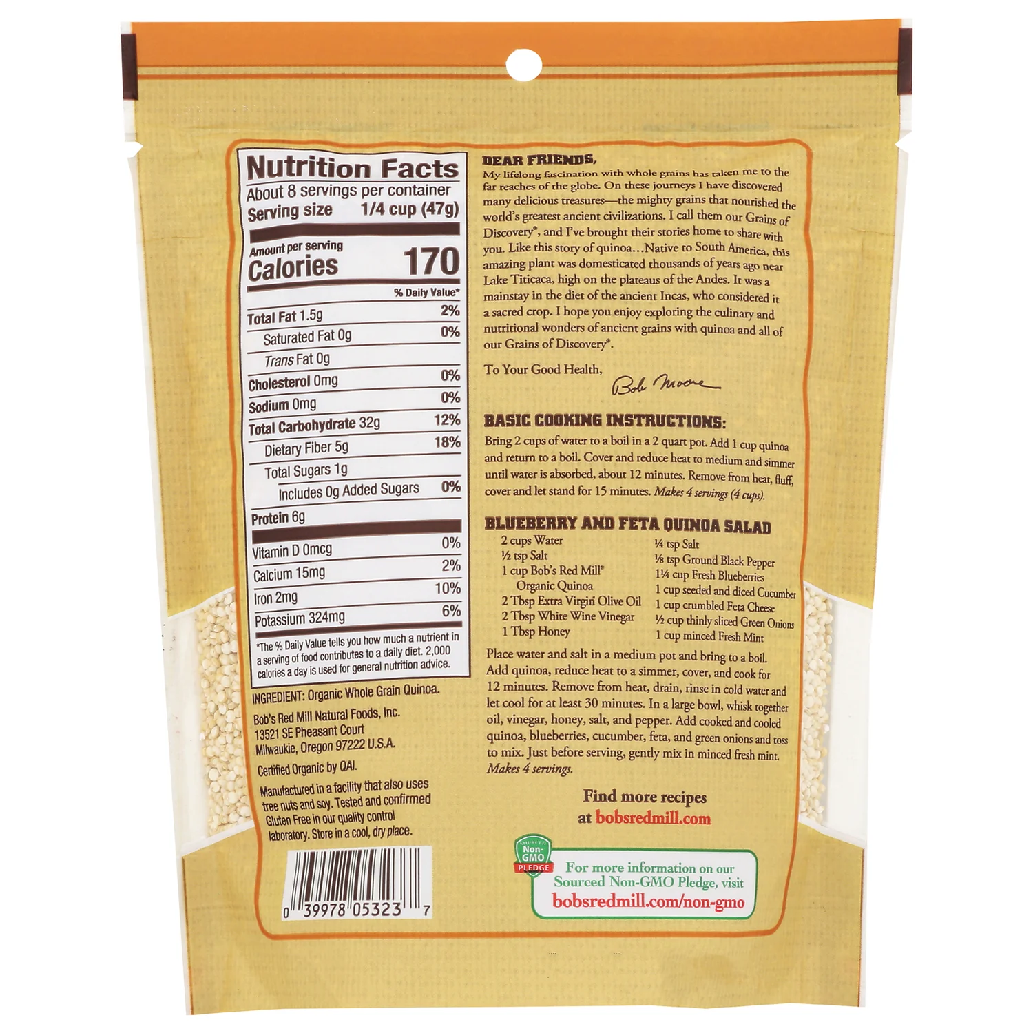 Organic Whole Grain Quinoa - Image 2
