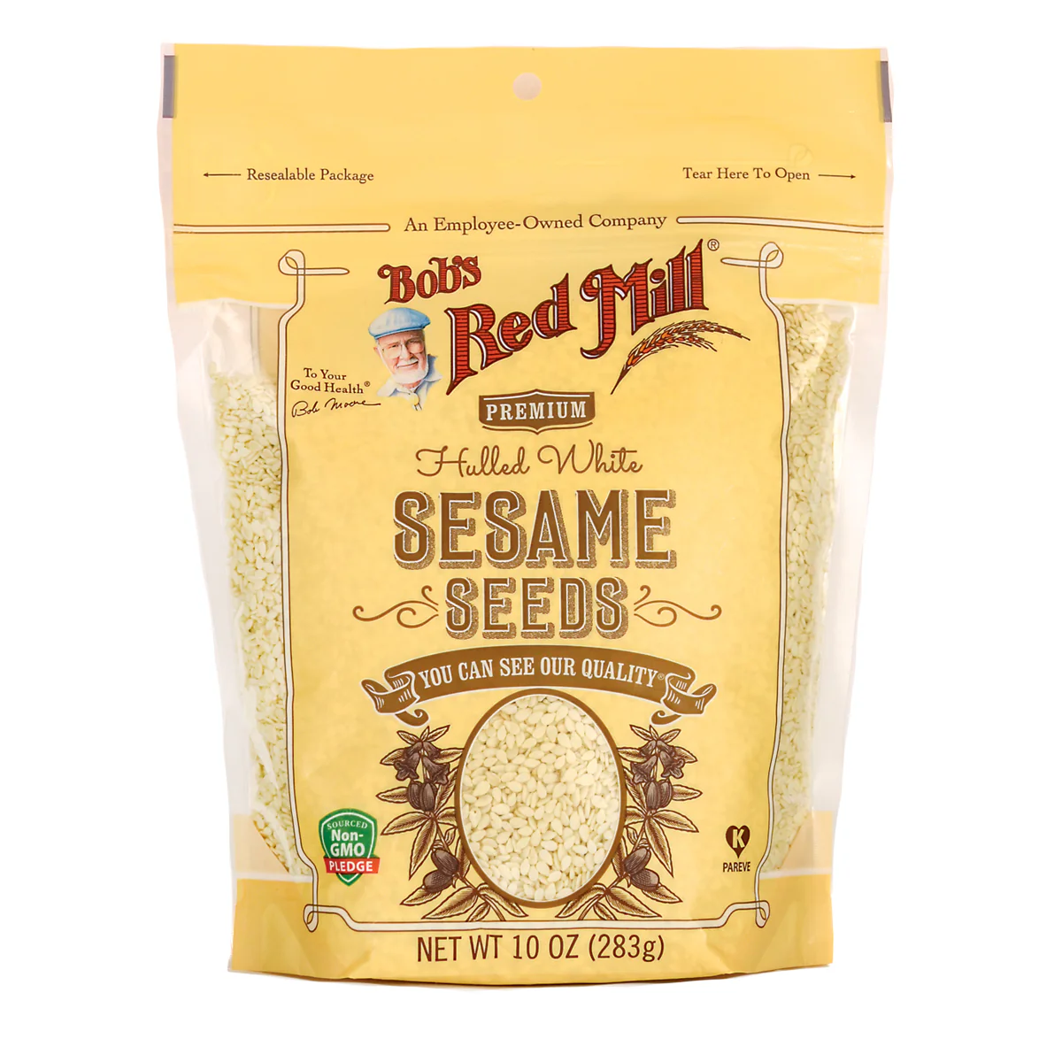 Premium Hulled White Sesame Seeds