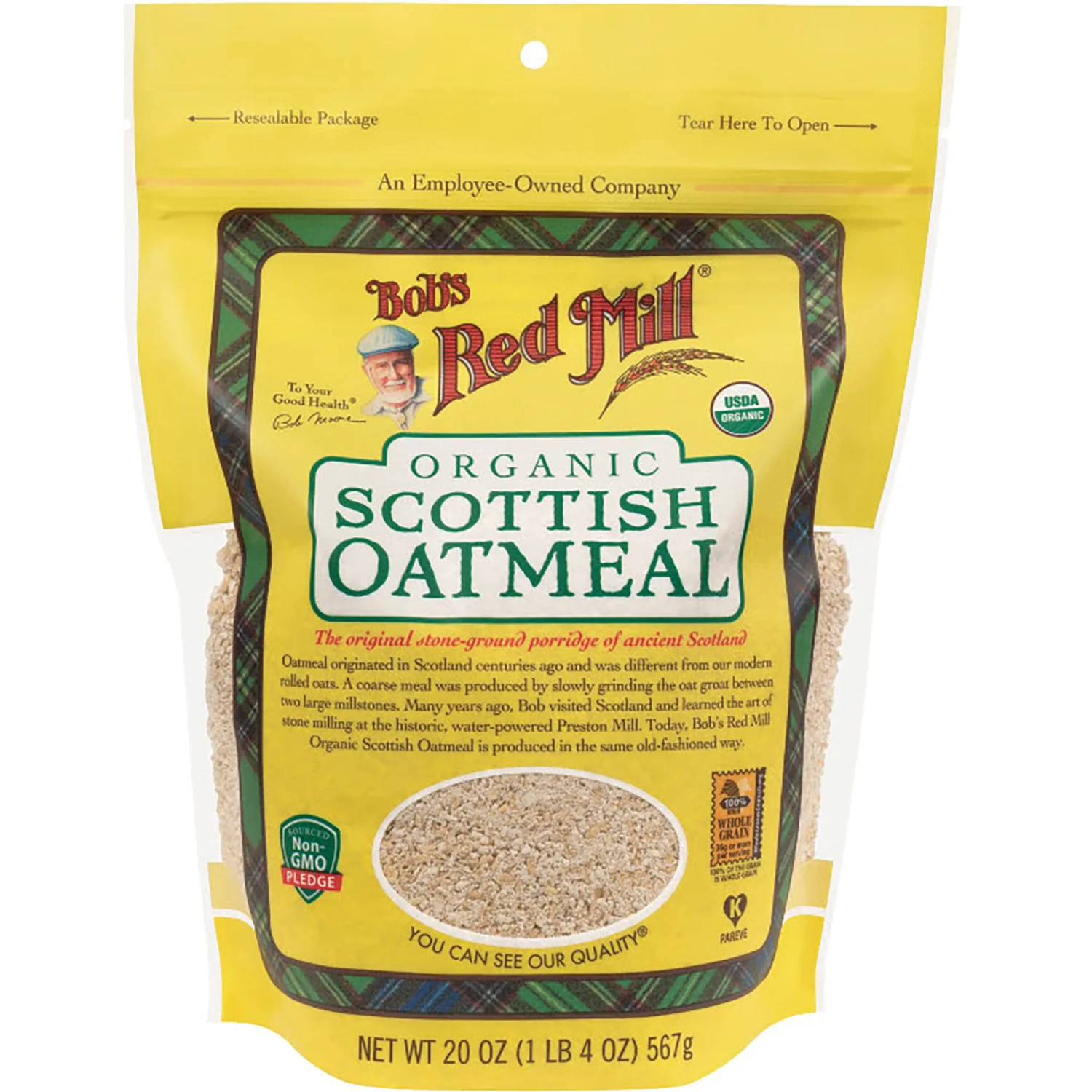 Organic Scottish Oatmeal