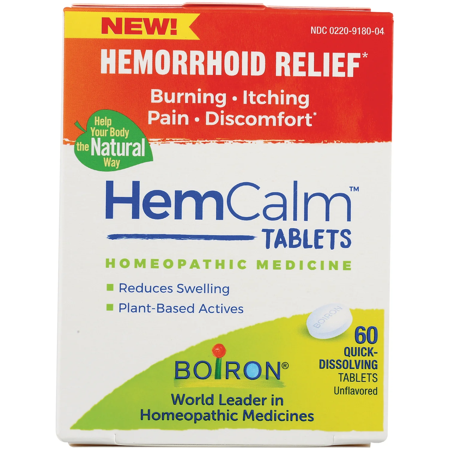 HemCalm Tablets - Unflavored