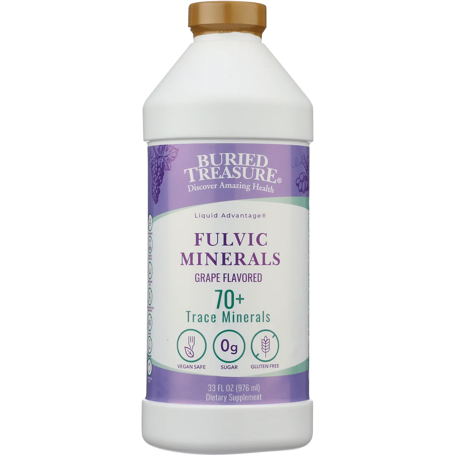 Liquid Advantage Fulvic Mineral - Grape