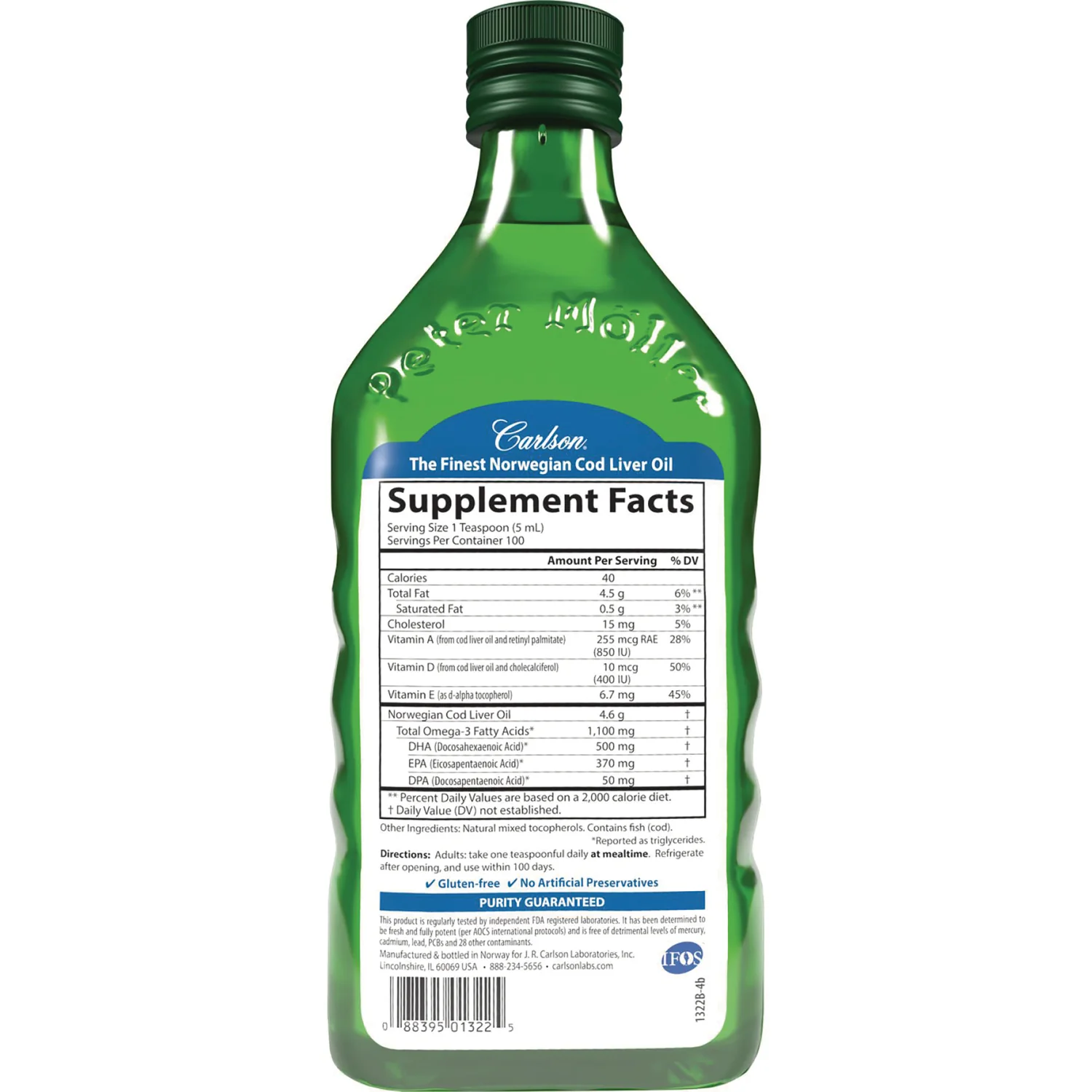 Wild Norwegian Cod Liver Oil - Image 2