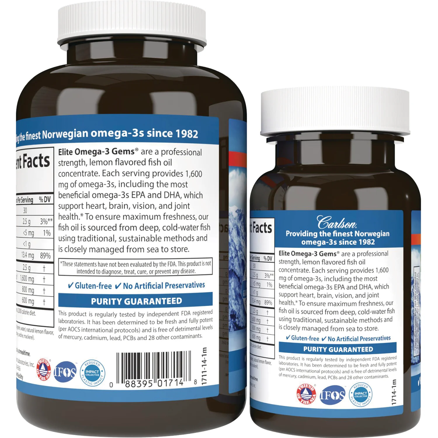 Wild Norwegian Elite Omega-3 Gems - Lemon - Image 3