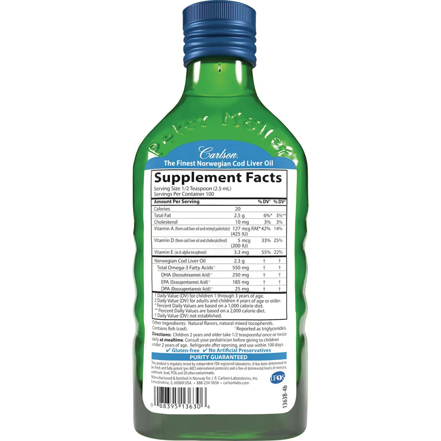 Kid's Wild Norwegian Cod Liver Oil - Bubble Gum - Image 2
