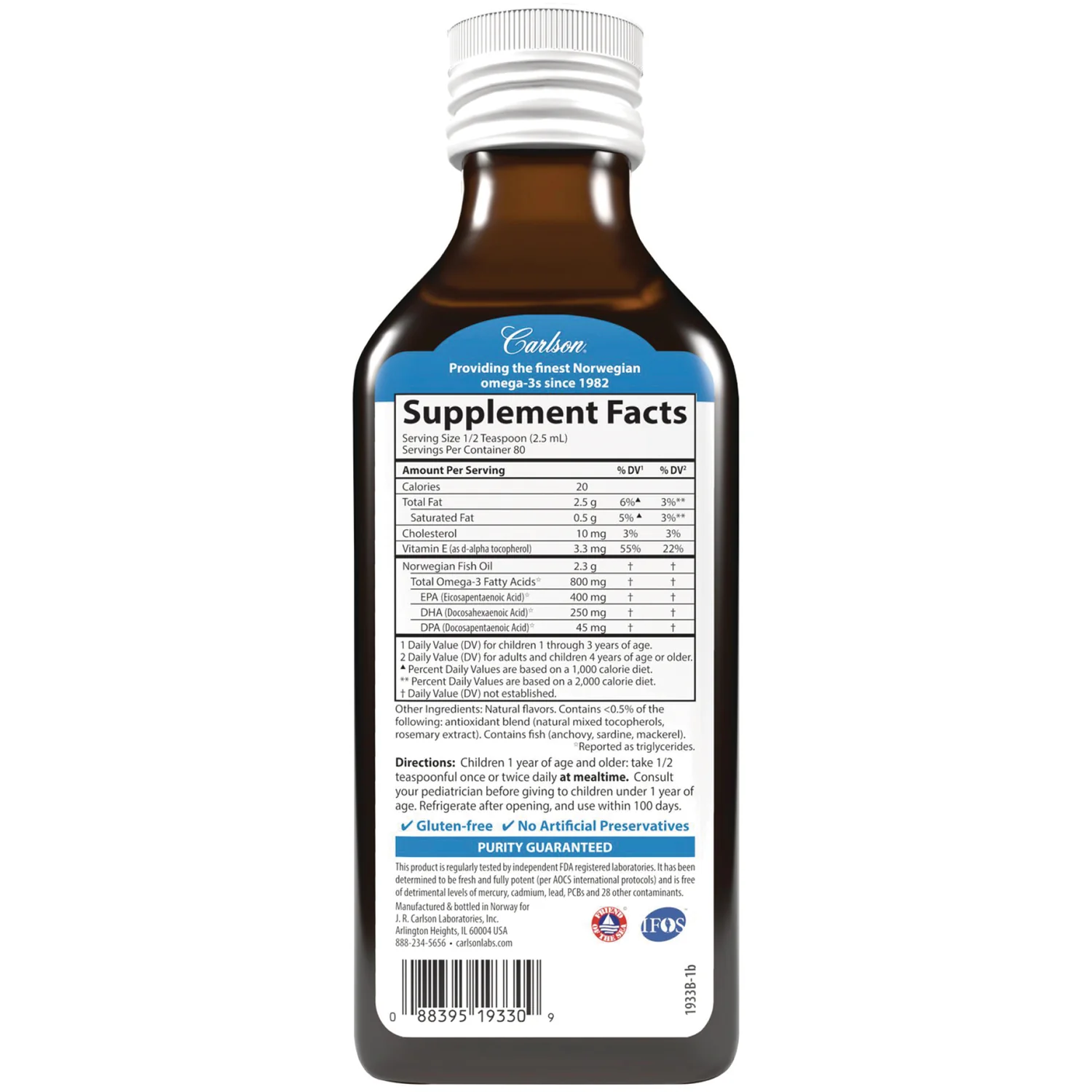 Kid's Norwegian The Very Finest Fish Oil - Mixed Berry - Image 2