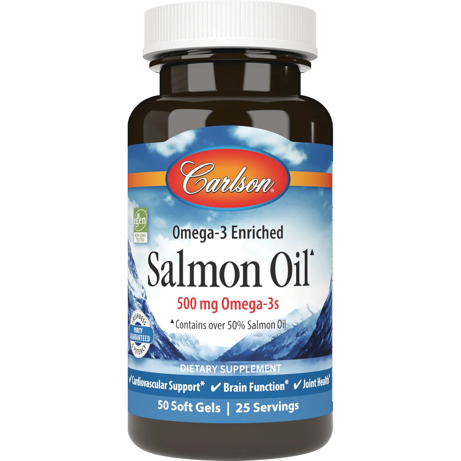 Omega-3 Enriched Salmon Oil