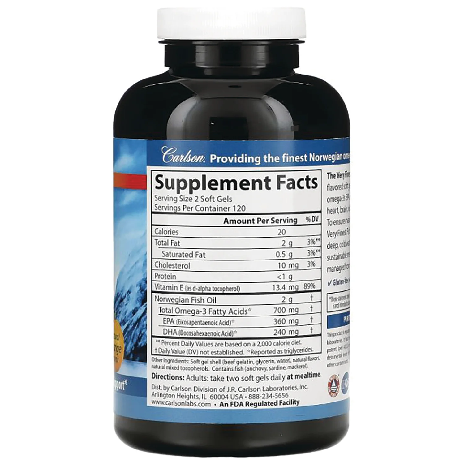 The Very Finest Fish Oil - Orange - Image 2