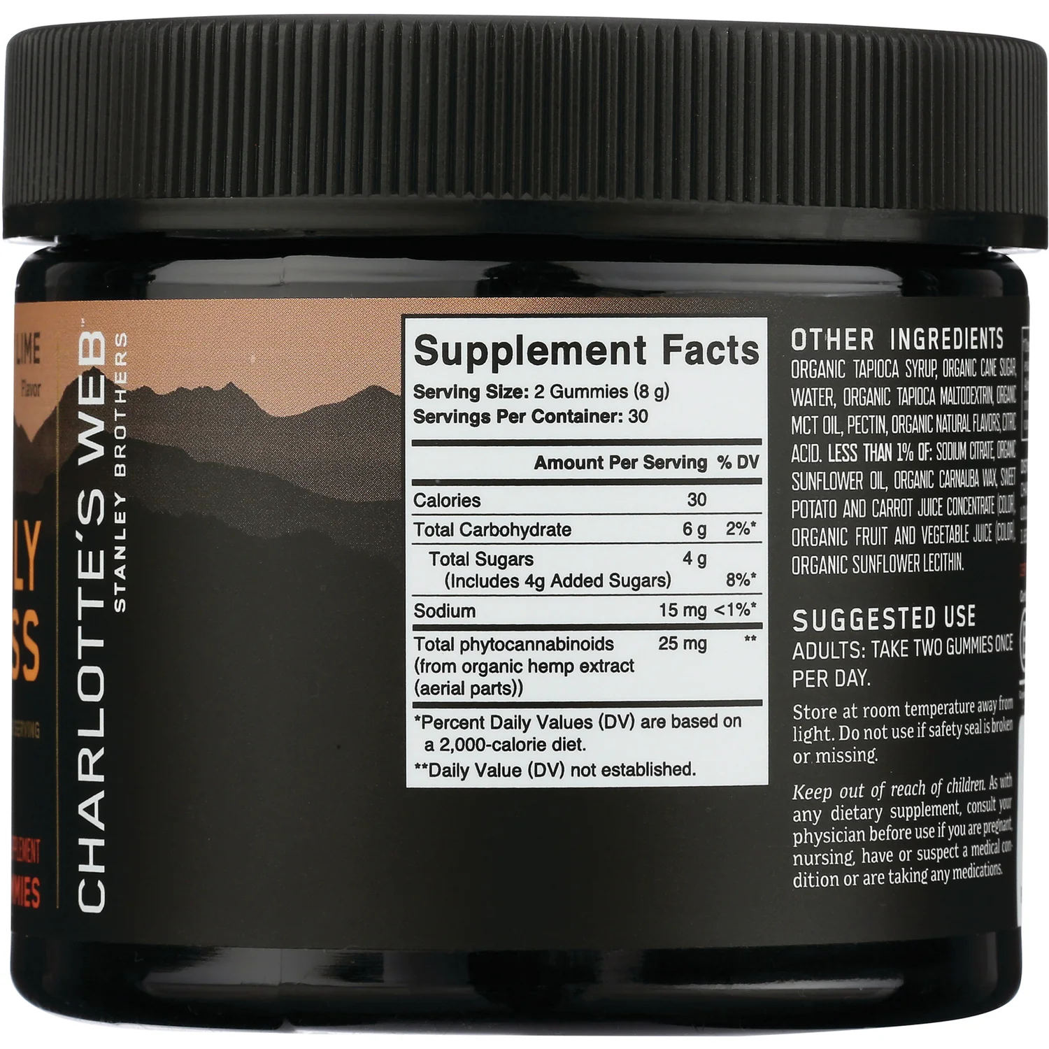 CBD Daily Wellness Gummies - Raspberry Lime - Image 2