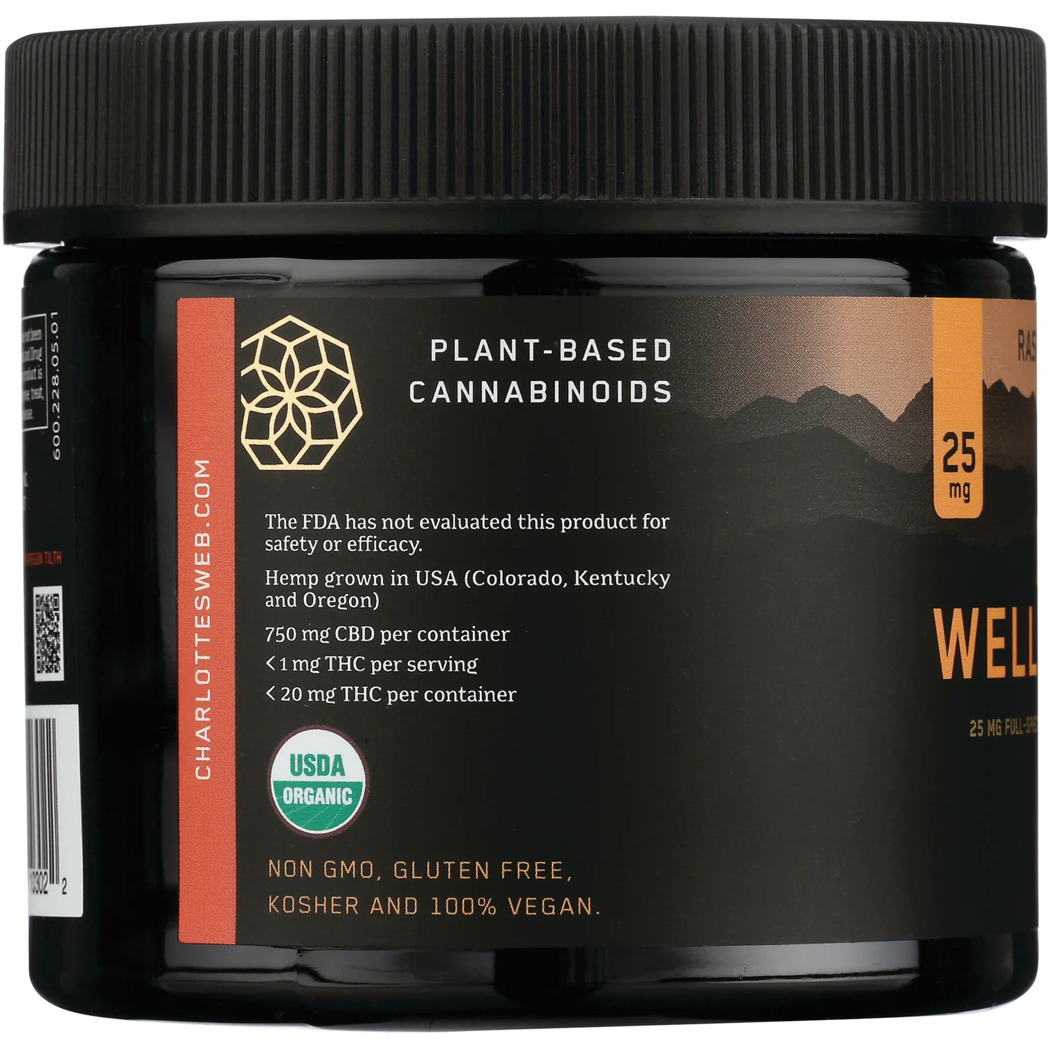 CBD Daily Wellness Gummies - Raspberry Lime - Image 4