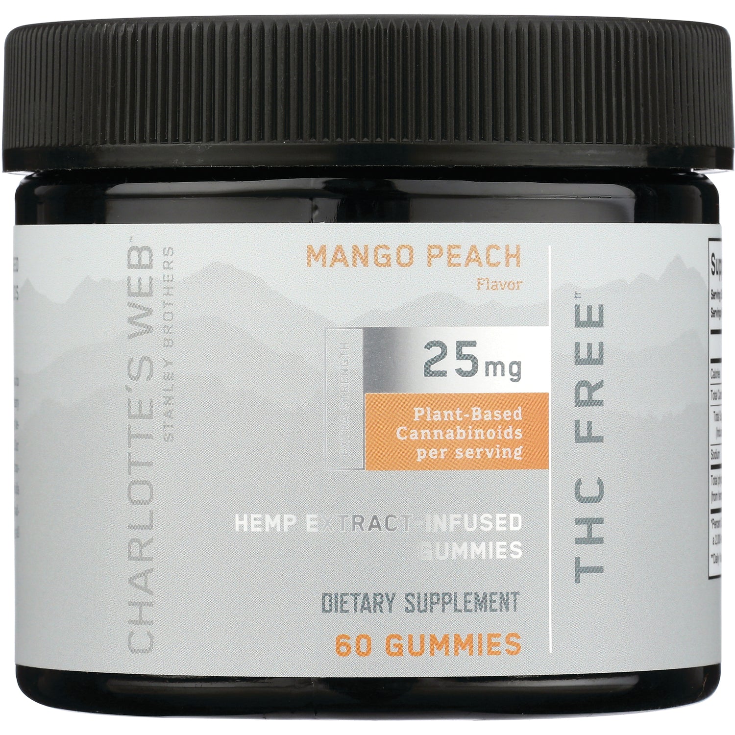 Hemp Extract-Infused Gummies - Mango Peach
