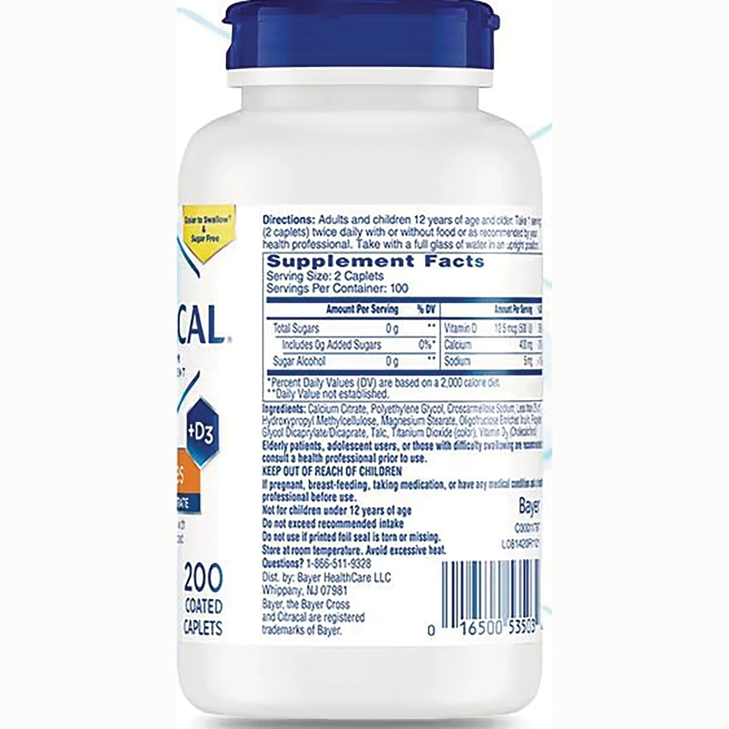 Calcium Citrate + D3 Petites - Image 2