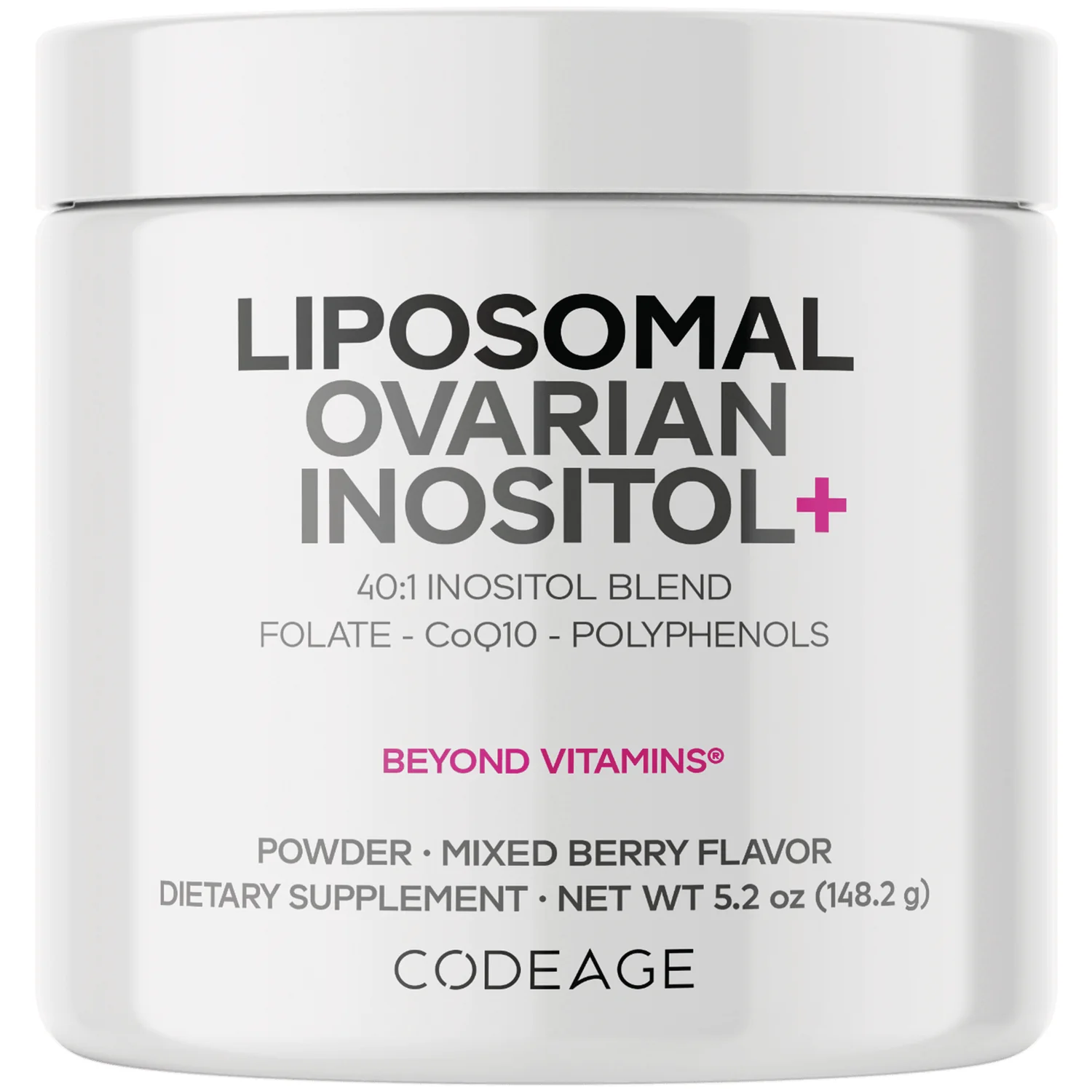 Liposomal Ovarian Inositol+ - Mixed Berry