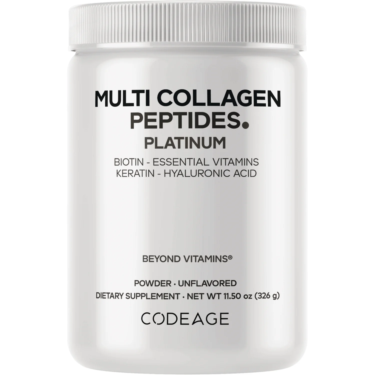 Multi Collagen Peptides Platinum - Unflavored