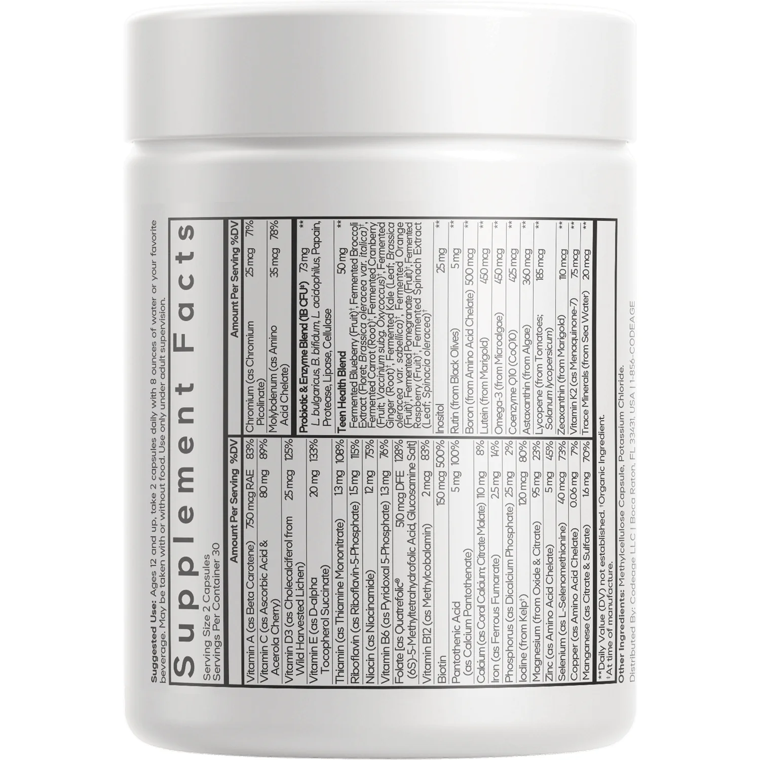 Teen Fermented Multivitamin+ - Image 2