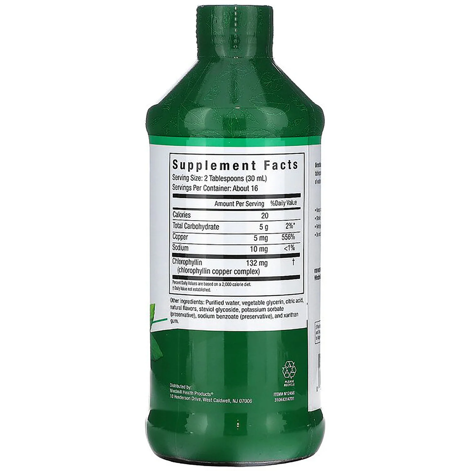 Chloropure Liquid Chlorophyll - Mint - Image 2