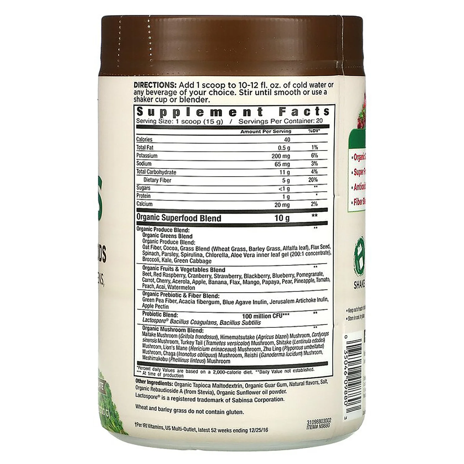 Super Greens - Chocolate - Image 2
