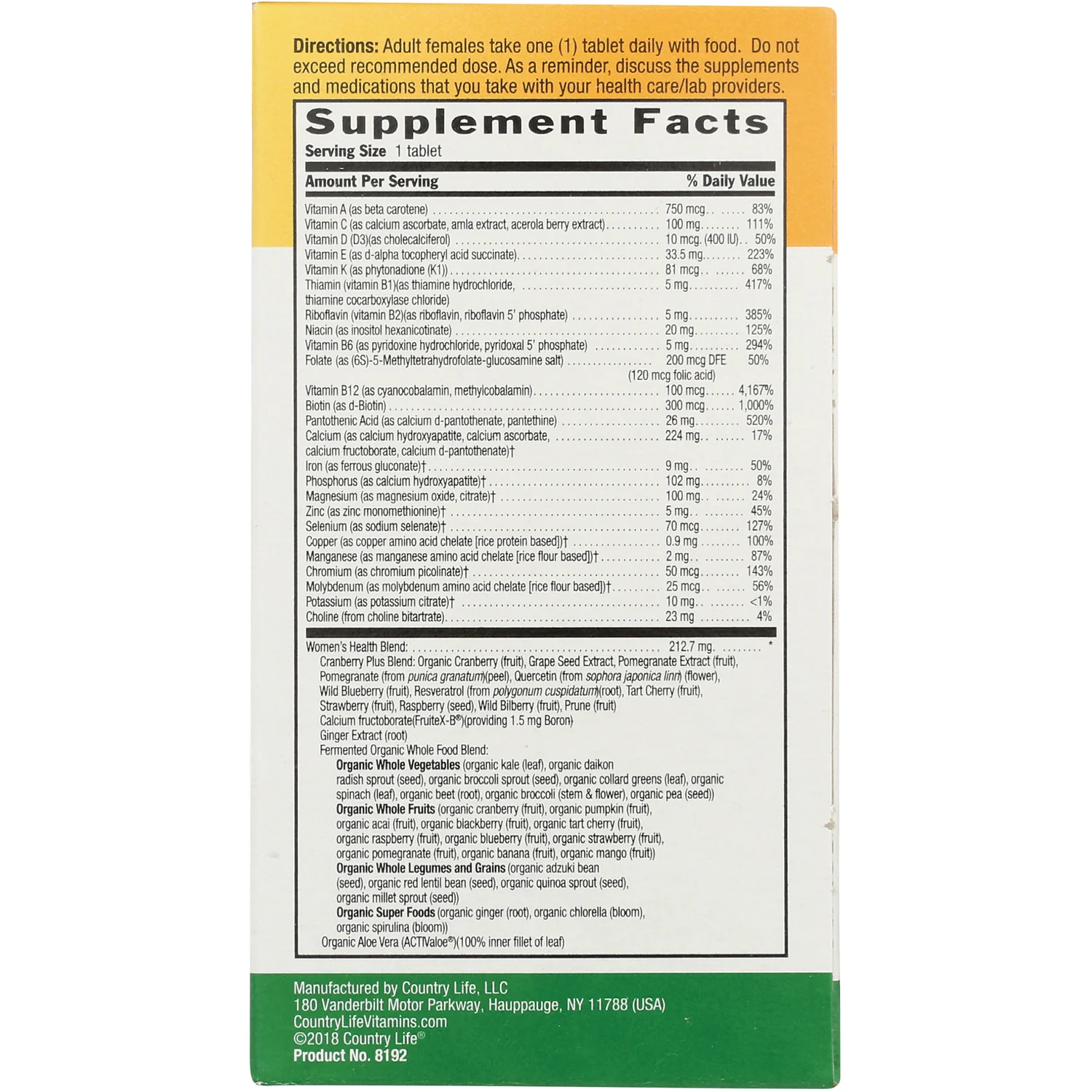 Core Daily-1 Multivitamin For Women - Image 2
