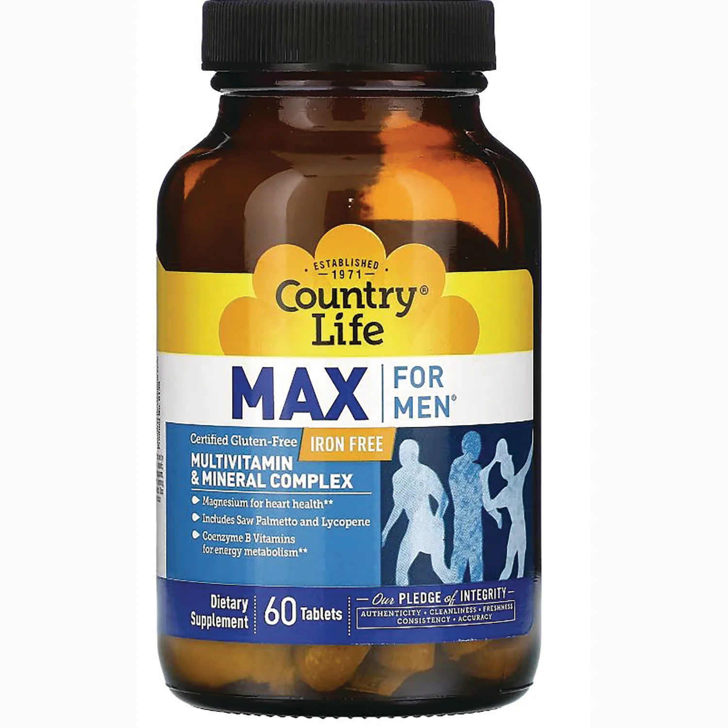 Max For Men Multivitamin & Mineral Complex - IronFree - Image 2