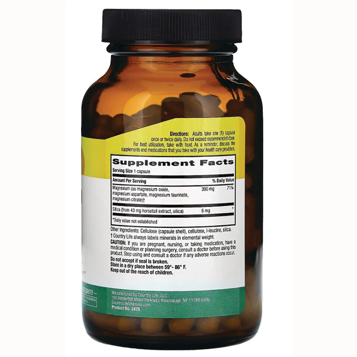 Target-Mins Magnesium Caps with Silica - Image 2